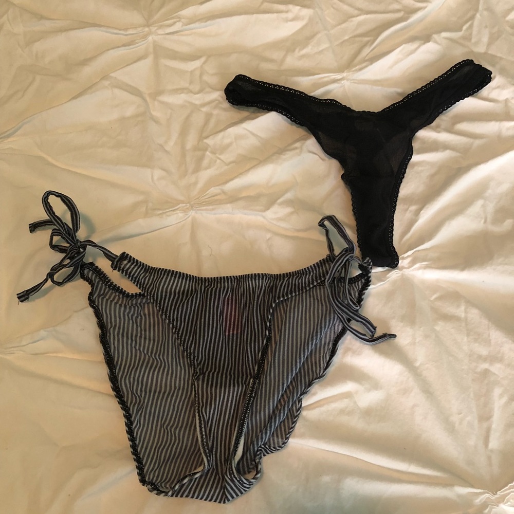 Victoria’s Secret Black Bikini and Thong